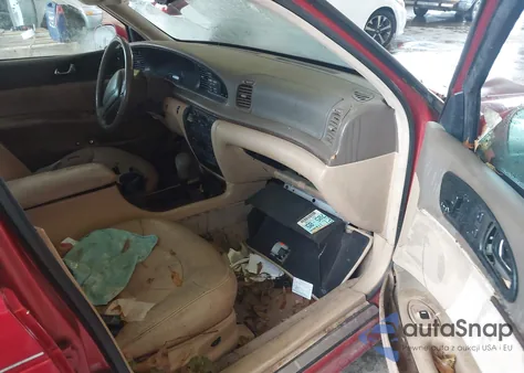 1997 Lincoln Continental z USA, uszkodzony, nr VIN 1LNLM97V3VY650906